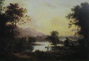 Alexander Nasmyth A Highland Loch Landscape oil